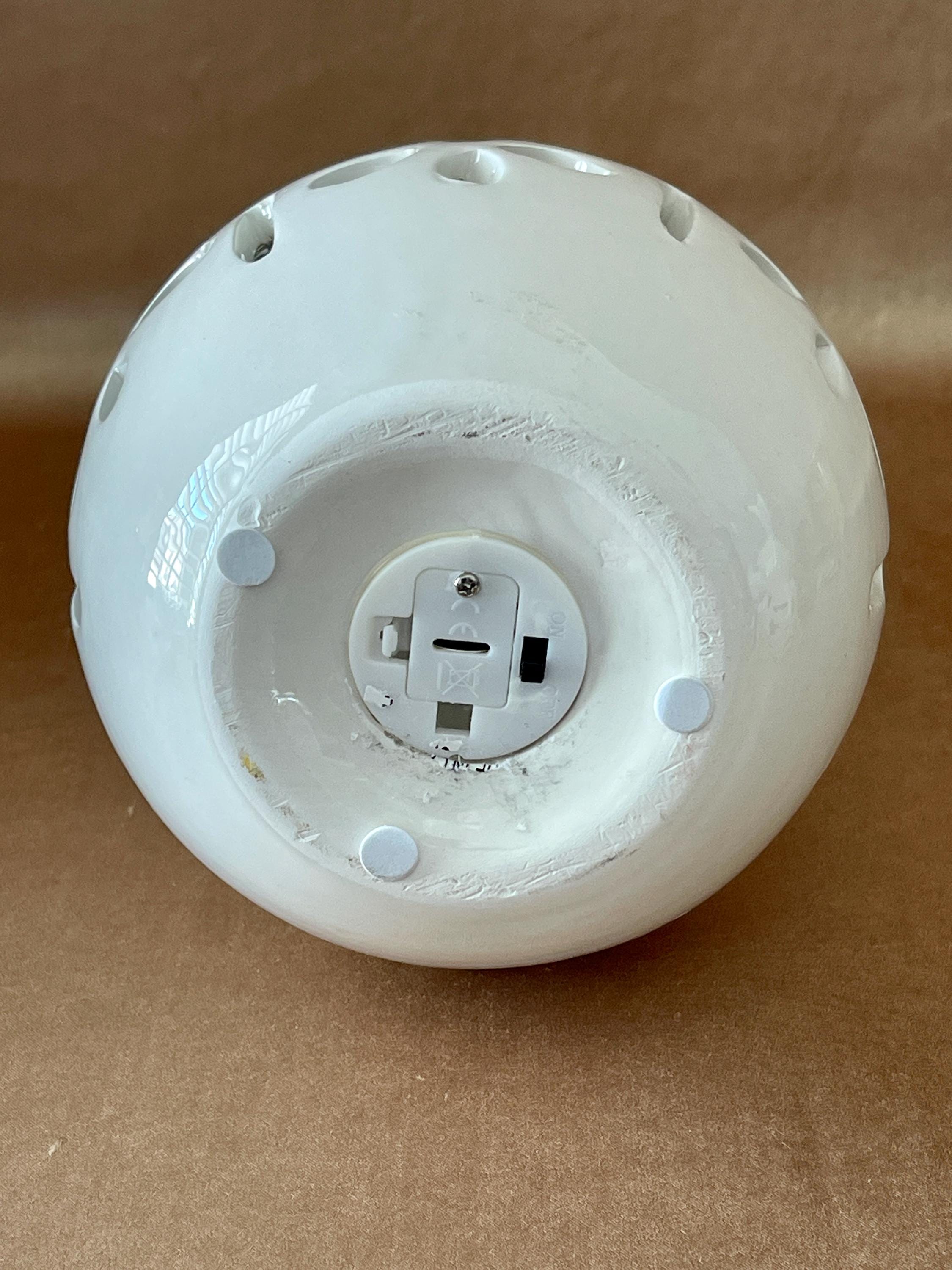 Pair of Reticulated Ceramic Rabbits, Light up Dept 56 Bunnies, Vintage ...