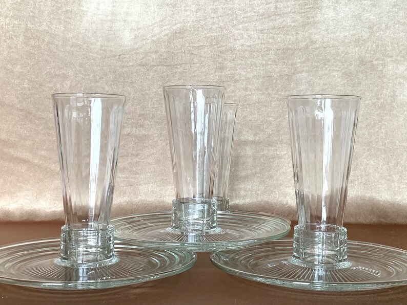 1930's Depression Glass safe Serv Luncheon Etsy