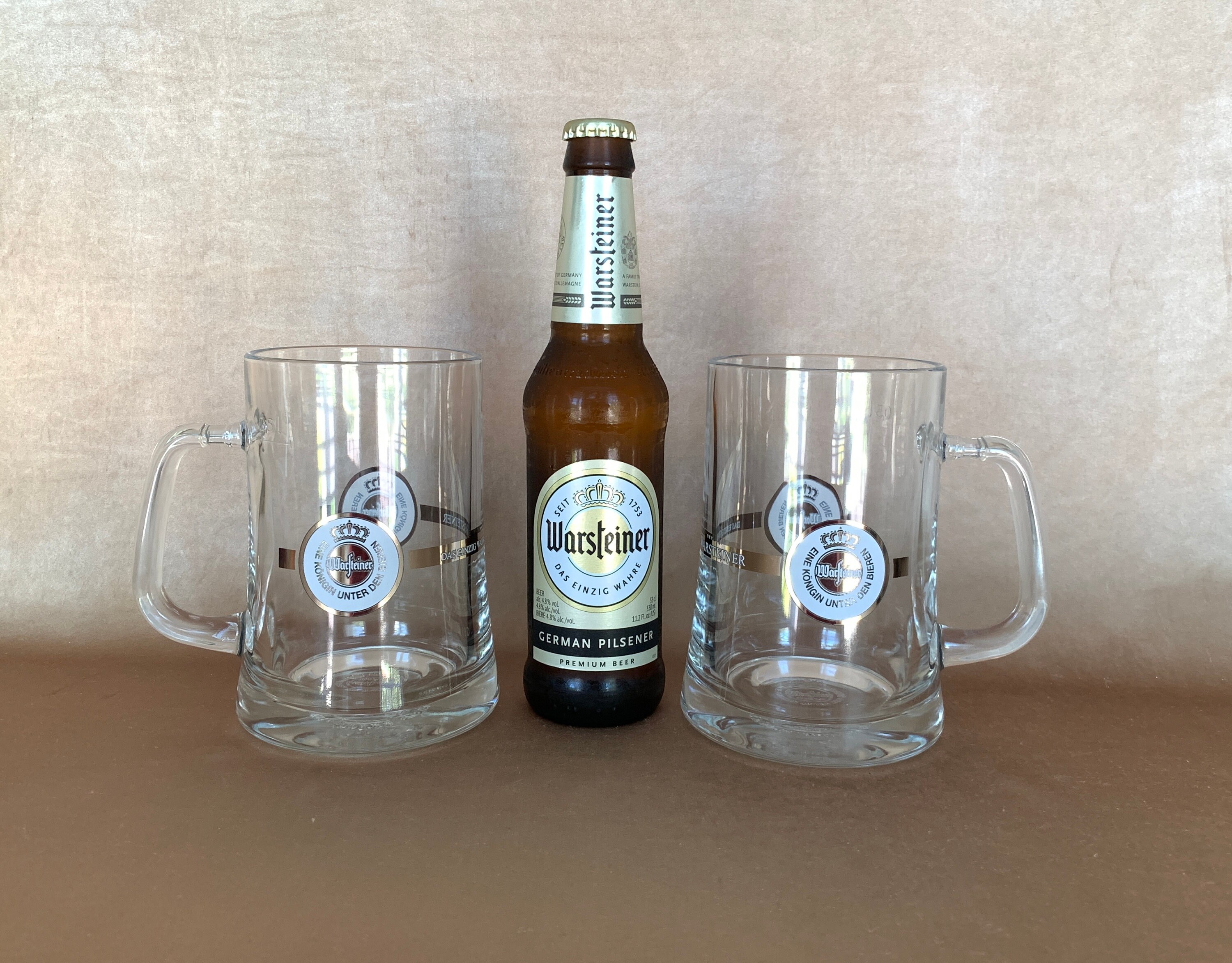 warsteiner beer stein