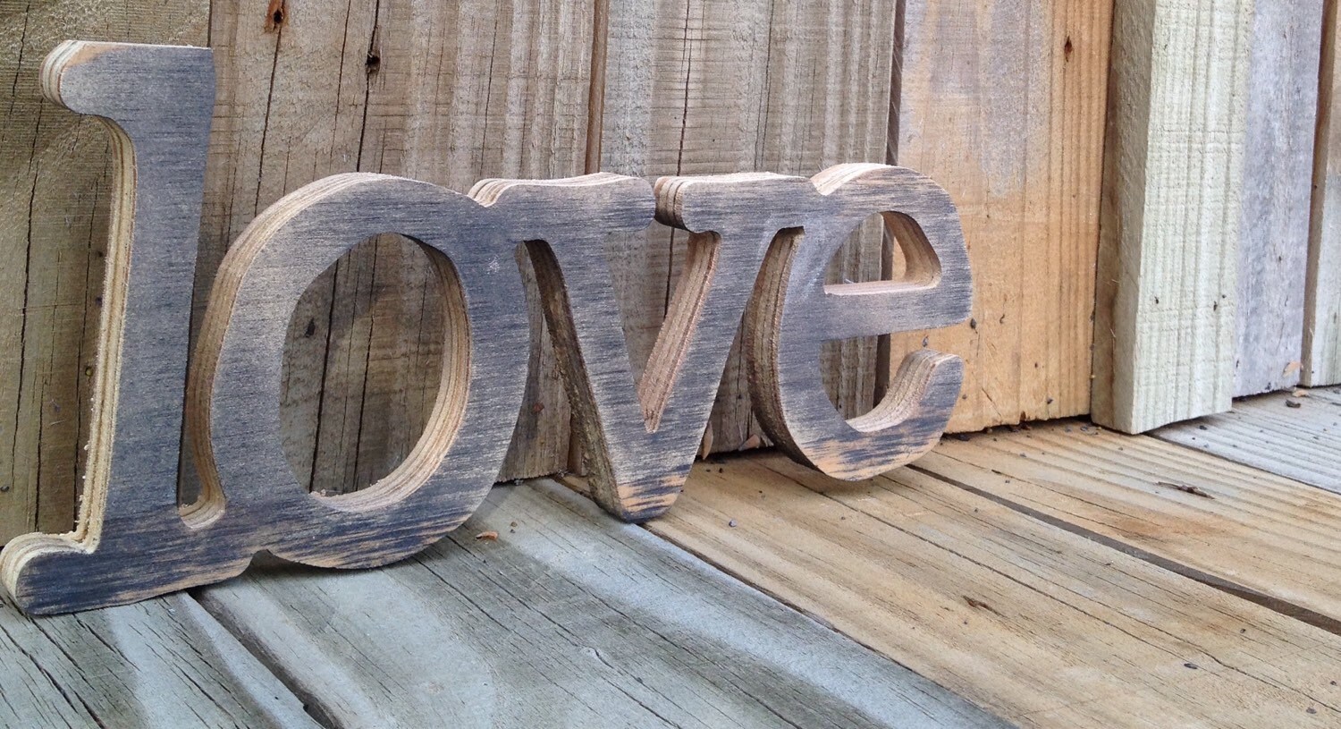 Wooden Love Sign Wall Hanging Home Decor Wall Decor Etsy