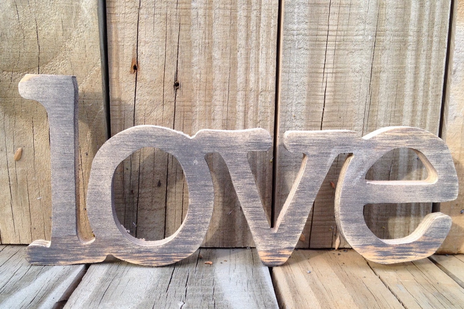 Wooden Love Sign Wall Hanging Home Decor Wall Decor Etsy