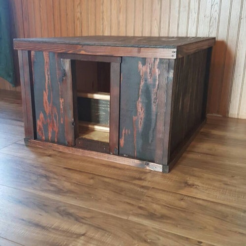 Cat Litter Box Cover Pet Furniture Cat House Modern Litter Etsy