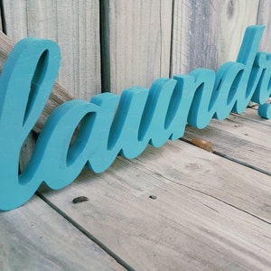 Wooden Laundry sign, Laundry sign