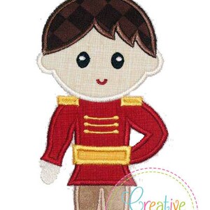 EXCLUSIVE Nutcracker Prince Digital Machine Embroidery Applique Design 6 sizes, prince applique, prince embroidery, nutcracker applique