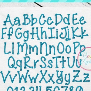 9 Größen Spielzeit Stickerei Schrift Alphabet Digital Maschine Stickerei Design, Ziffern, Satzzeichen