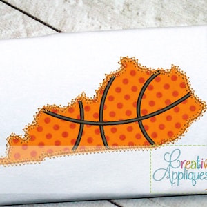 Kentucky Basketball Digital Machine Embroidery Applique Design 4 Sizes