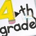 4th Fourth Grade Pencil Digital Machine Embroidery Applique Design 4 4th Fourth Grade Pencil Digital Machine Embroidery Applique Design 4