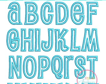 Applique Alphabet Letters A-Z Machine Embroidery 7 sizes, alphabet applique, applique letters, alphabet applique