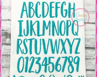 6 Grösse Garten gewachsen Stickerei Schrift digital Maschine Stickerei, Stickerei Alphabet, Großbuchstaben Alphabet Schriftart, Stickerei Zahlen Satzzeichen