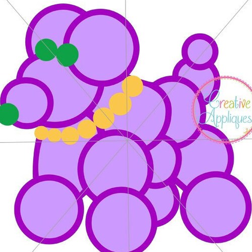 mardi gras bead dog blow up