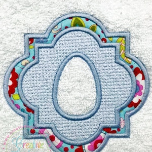 Geprägte Vierpass Osterei digitale Maschine Stickerei Applique Design 6 Größen, geprägte Ei Stickerei, geprägte Stickerei