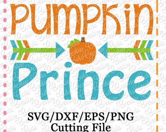 EXCLUSIF SVG EPS dxf fichier de coupe Prince citrouille, citrouille fichier coupe, thanksgiving svg, svg automne automne svg, svg prince citrouille coupe fichier