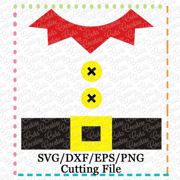 EXCLUSIVE Elf Suit Cutting File, elf suit cut file, elf suit svg, Christmas svg, elf outfit svg, elf costume cut file LIMITED commercial use