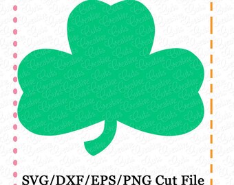 St Patrick's Shamrock Clover SVG Cutting File, st patricks svg, st patrick cut file, shamrock svg, clover svg