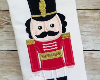 EXCLUSIVE Nutcracker Digital Machine Embroidery Applique Design 6 sizes, nutcracker applique, nutcracker embroidery, nutcracker ballet