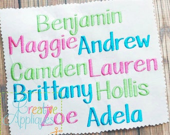 3 SIZES!! This Is Not Goodbye Embroidery Font Alphabet Digital Machine Embroidery, monogram font, embroidery alphabet, monogram alphabet