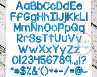 6 SIZES!!! Corner of the Sky Embroidery Font Alphabet Digital Machine Embroidery Design, embroidery font, embroidery alphabet, monogram font