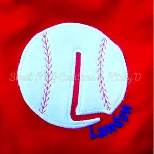 Baseball Alphabet Applique Design,  machine embroidery design, embroidery design, baseball embroidery design, baseball applique