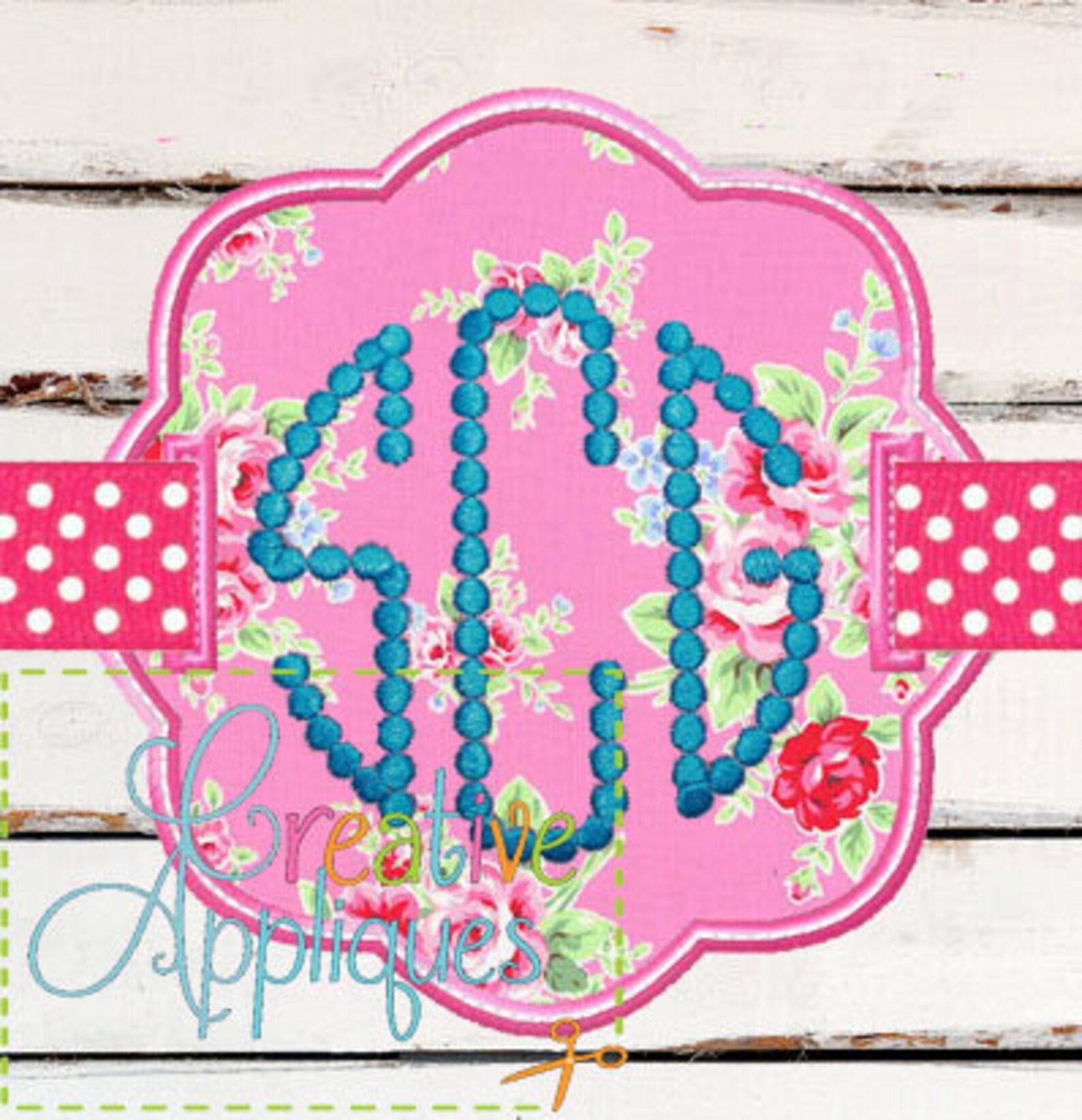 Scallop Pillow Charm Label or Banner ITH in the Hoop Machine Etsy