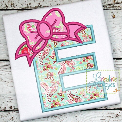 Bow Alphabet Letter Set AZ Applique Machine Embroidery Design Etsy