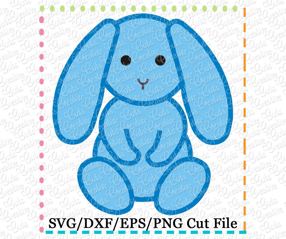 Download Floppy Bunny Rabbit SVG Cutting File svg easter cut file ...
