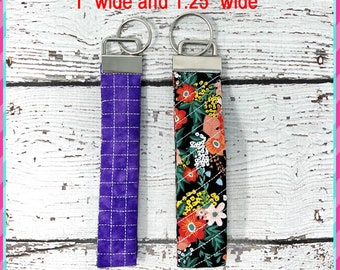 ITH In The Hoop Key Fob Embroidery Design, In the Hoop Machine Embroidery Design, wrist key fob embroidery, fabric key chain