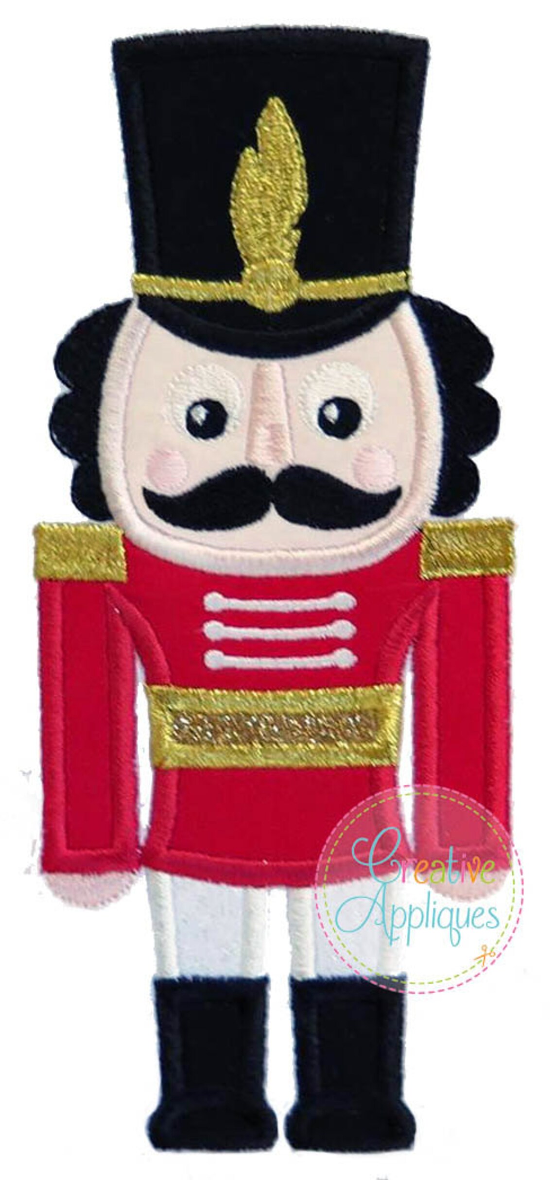 EXCLUSIVE Nutcracker Digital Machine Embroidery Applique Etsy