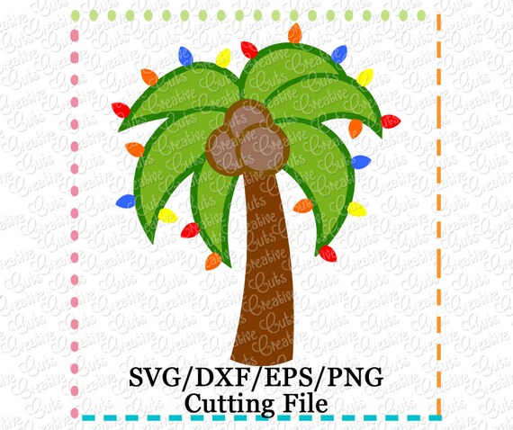 Download Free Exclusive Christmas Palm Tree Svg Cut File Christmas Svg Etsy SVG Cut Files