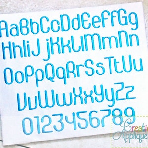 Servant Embroidery Font 6 Sizes Alphabet Digital Machine Embroidery Design, embroidery font, monogram font, embroidery alphabet, monogram