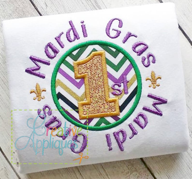 mardi gras machine embroidery designs
