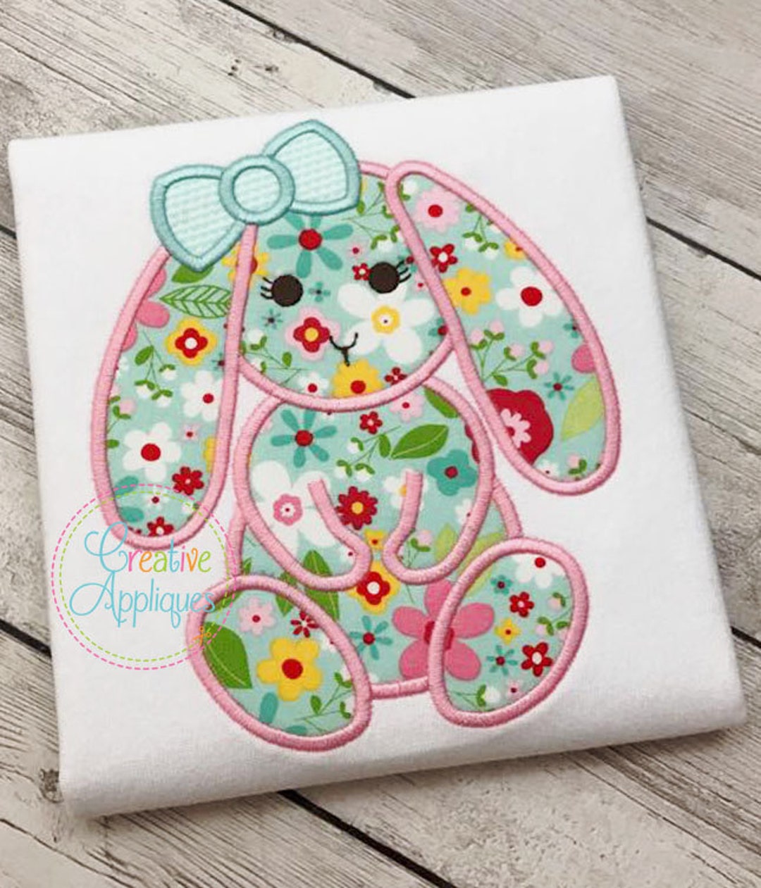 Bunny Rabbit Easter Digital Machine Embroidery Applique Design 4 SIZE ...