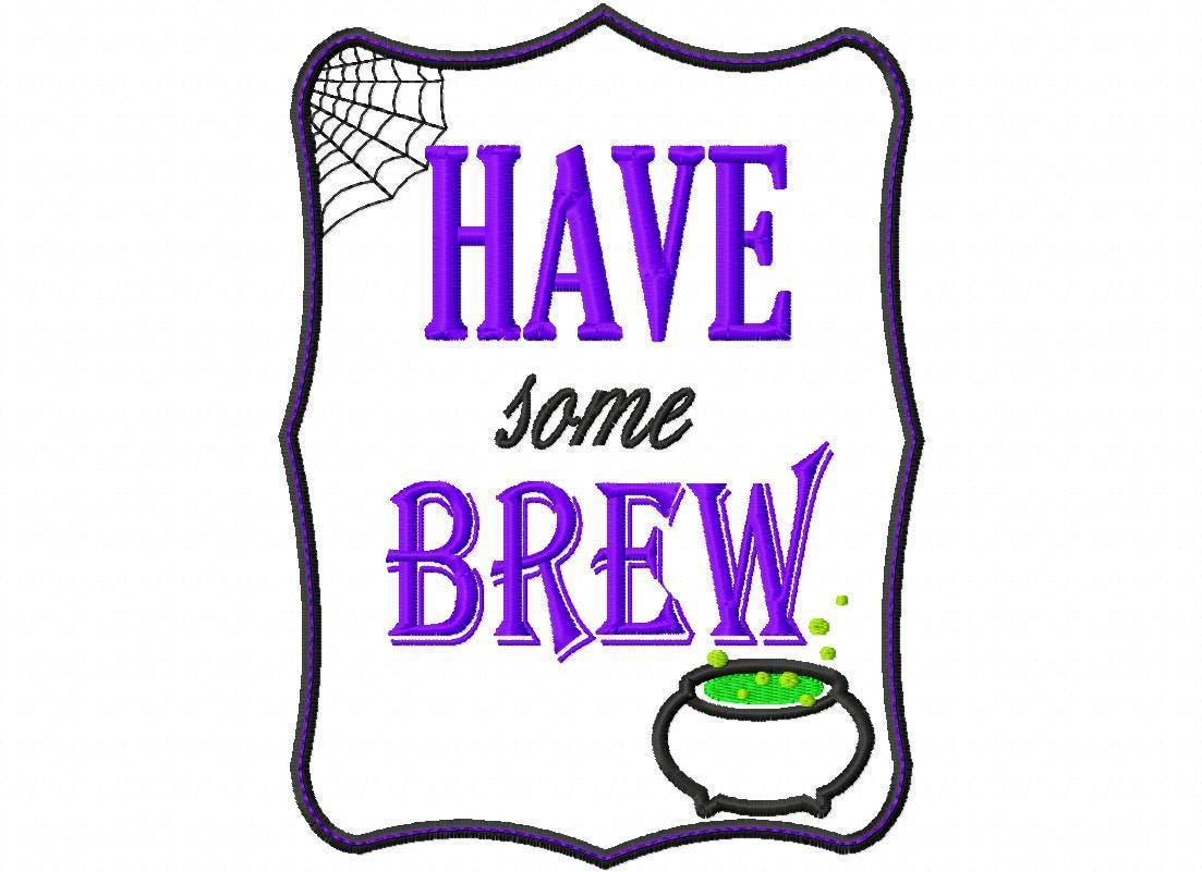 Halloween Greetings in the Hoop Design, Machine Embroidery, Embroidery ...