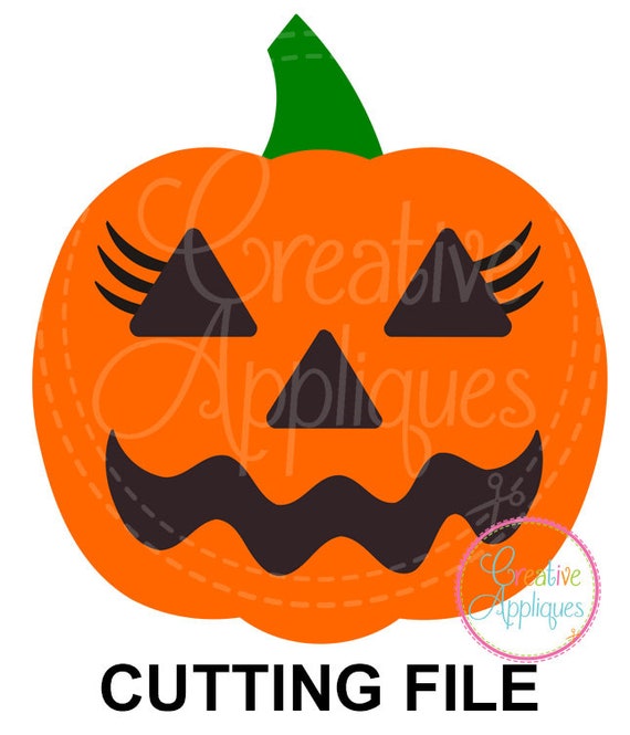 Svg Eps Dxf Girl Jack O Lantern Pumpkin Svg Pumpkin Svg Jack Etsy