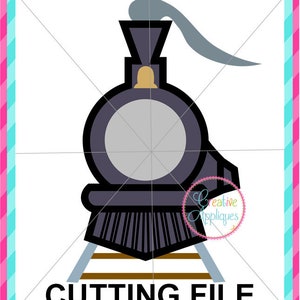 EXKLUSIVES Monogramm Zug SVG, Monogramm Zug geschnitten Datei, Zug Monogramm svg, Zug schneiden Datei, Baum Zug svg, Zug svg