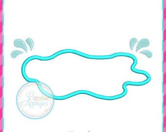 Plas stoffenontwerp, machineborduurwerk, borduurontwerp, machineapplicatie, appliqué borduren,