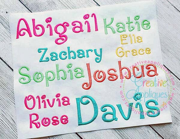 Penguin Attack 6 SIZES Embroidery Font Alphabet Digital Machine Embroidery Design, embroidery font, embroidery alphabet, monogram font