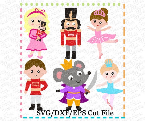 Download Exclusive Nutcracker Svg Cutting File Clara Svg Mouse King Etsy PSD Mockup Templates
