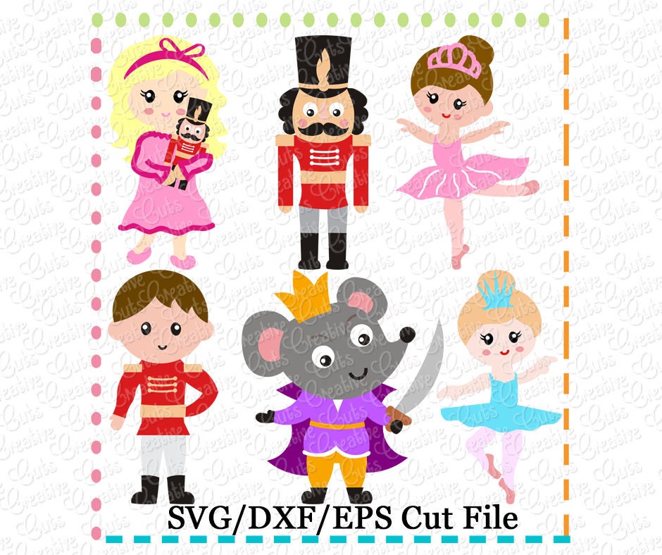 Download Exclusive Nutcracker Svg Cutting File Clara Svg Mouse King Etsy