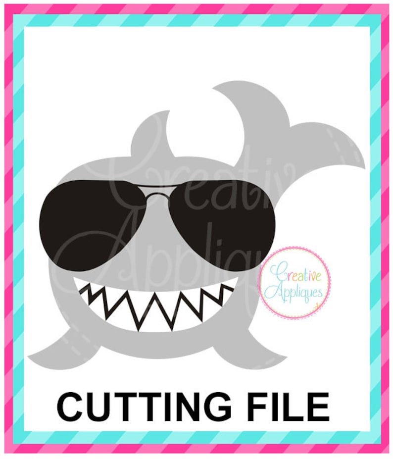 Free Free 259 Baby Shark With Glasses Svg SVG PNG EPS DXF File