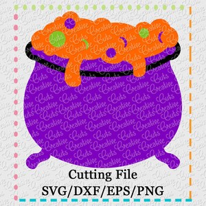 SVG EPS DXF Cauldron svg, witches cauldron svg, witch cauldron svg, witches brew svg, halloween svg, witches potion svg, witches spell svg