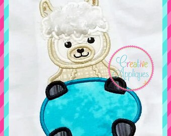Llama Egg Digital Machine Embroidery Applique Design 5 SIZES, llama applique, llama embroidery, llama applique, llama embroidery