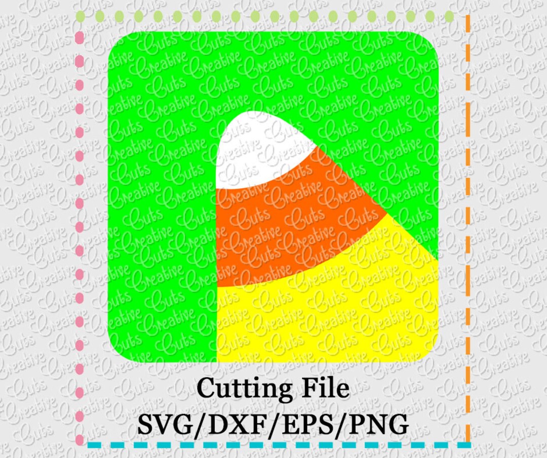 SVG EPS DXF Cutting File Candy Corn Svg, Halloween Svg, Candy Corn Cut ...