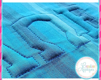 6 STORLEKAR! PRÄGLADE 3D-broderityper i puffigt skum. Maskinbroderidesign, broderityper i puffigt skum, broderityper i skum.