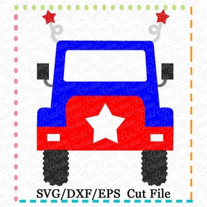 EXKLUSIVE patriotische LKW SVG schneiden Datei, LKW geschnitten Datei, patriotische LKW Svg geschnitten Datei,