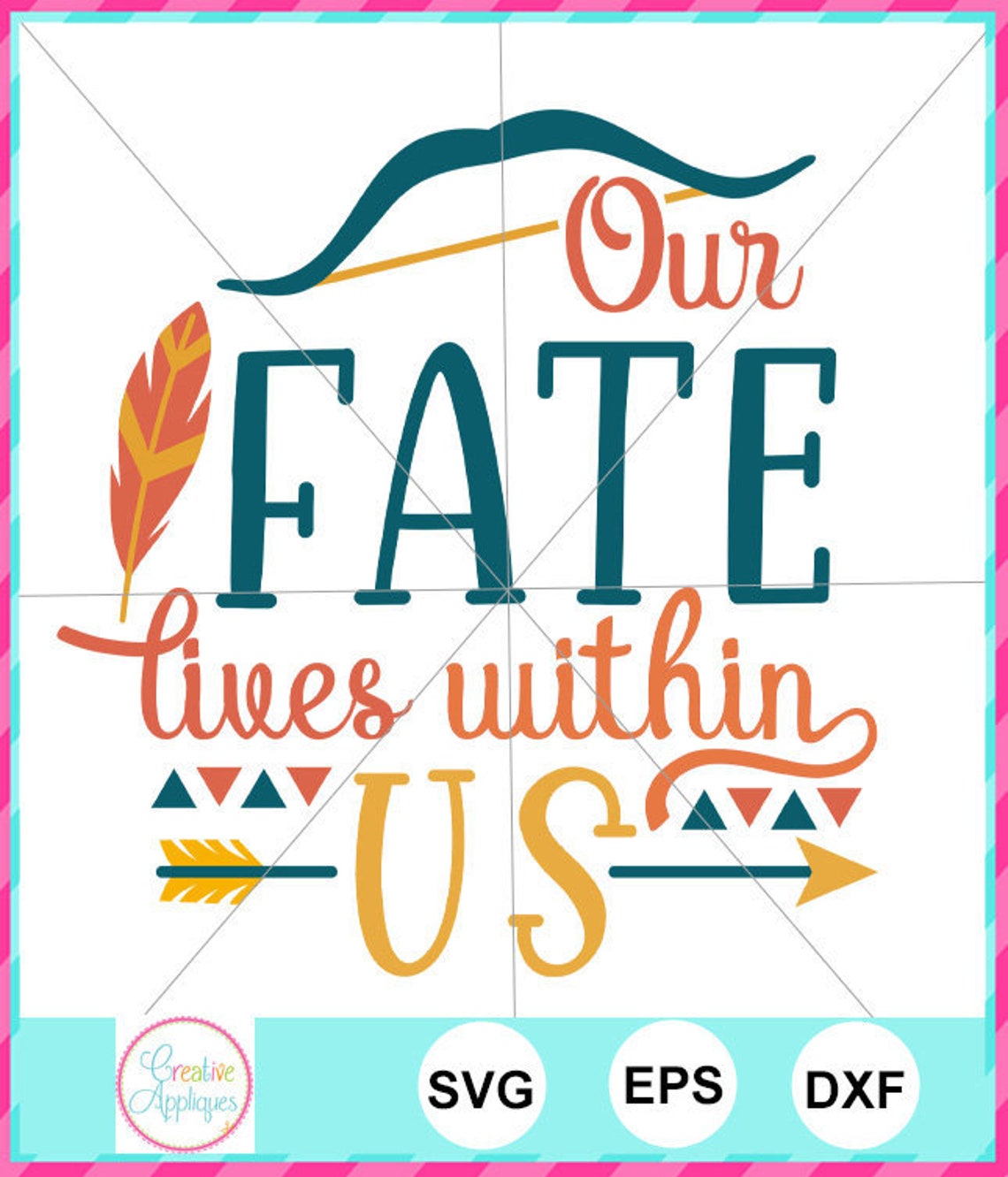 Our Fate Lives Within Us svg merida svg princess svg SVG | Etsy