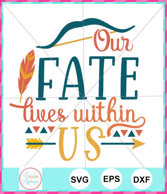 Download Our Fate Lives Within Us Svg Merida Svg Princess Svg Svg Etsy