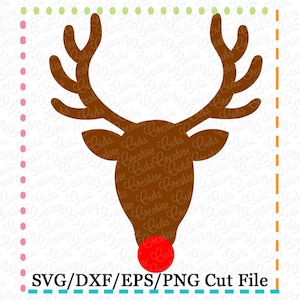 EXKLUSIVE SVG Silhouette Reindeer schneiden Datei, Rededeer geschnitten Datei, Rededeer schneiden Datei, LIMITED kommerzielle Nutzung
