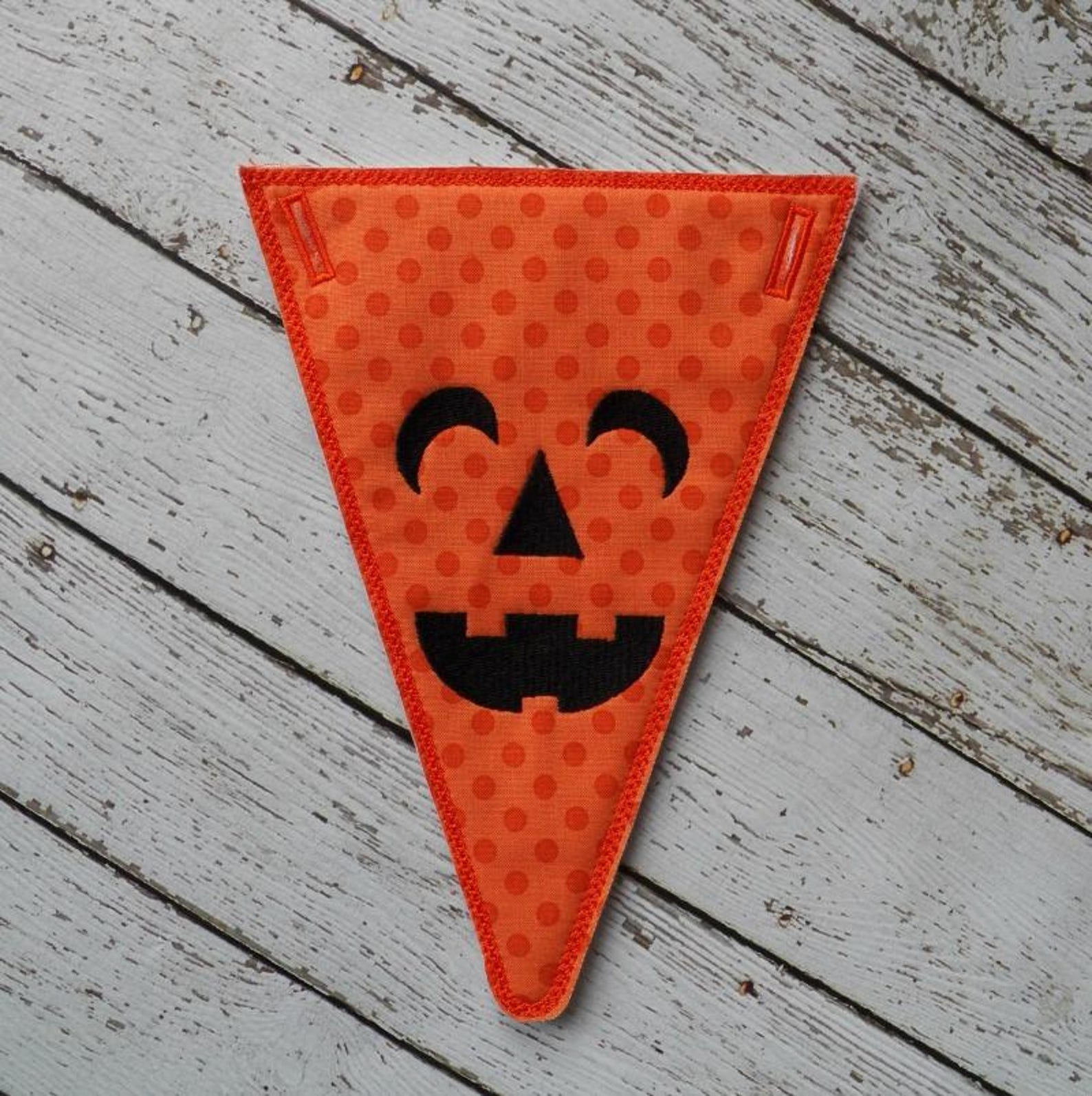 Halloween Pennants in the Hoop Design, Machine Embroidery, Embroidery ...