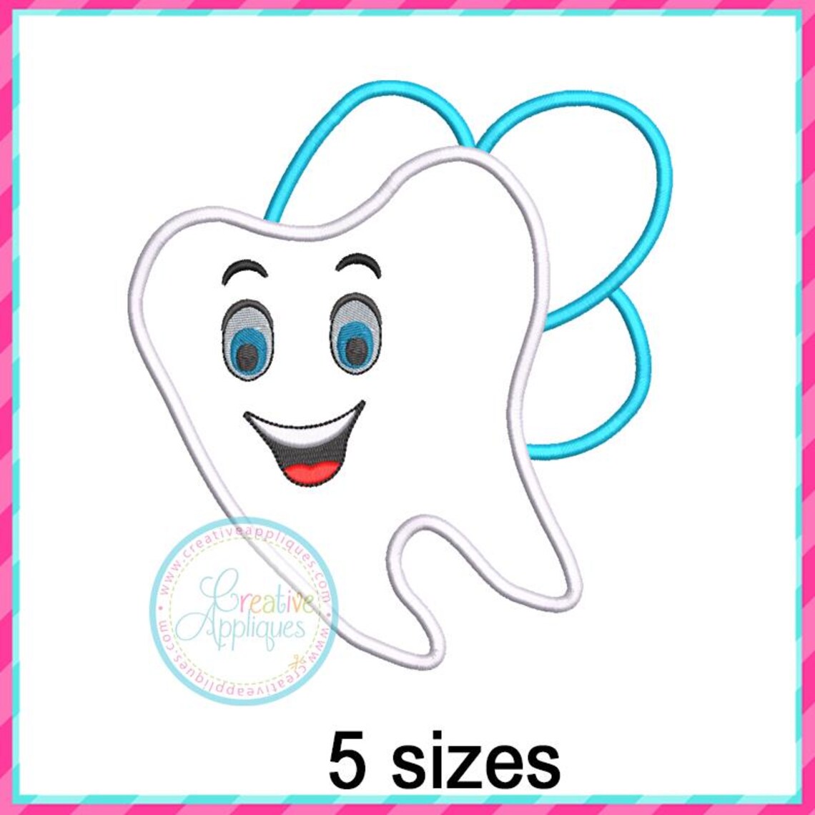 Boy Tooth Fairy Applique Design, Machine Embroidery, Embroidery Design ...