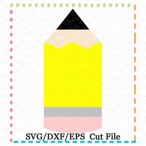 Arquivo de corte SVG de lápis, svg escolar, svg de lápis, arquivo de corte svg de lápis, arquivo de corte svg de lápis, arquivo de corte de monograma, corte svg de lápis de monograma